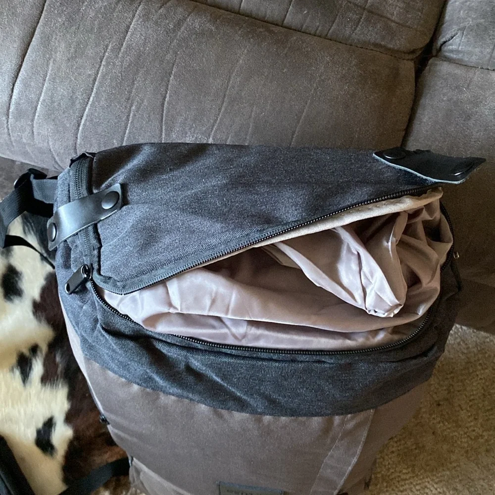 ORIGAUDIO Lightweight, XL Capacity, roll top backpack